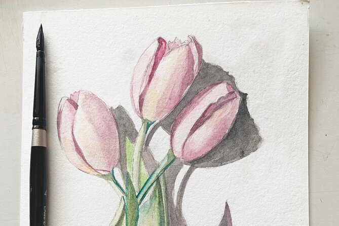 Watercolor & Wellness : A Healing Art Therapy Experience - Choosing a theme: florals, still life, or a personal idea